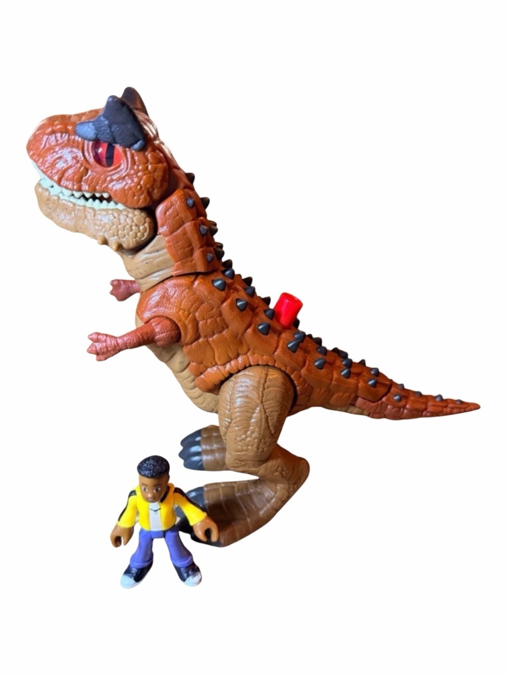 Fisher-Price Imaginext Jurassic World Camp Cretaceous Dinosaur and Action Figure